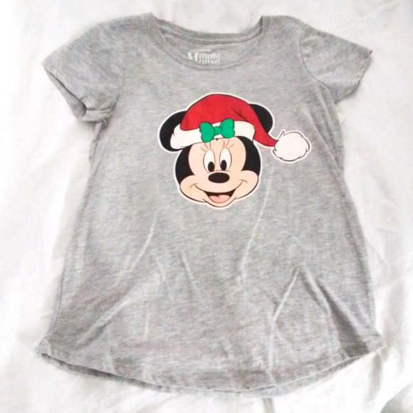 Disney Minnie Mouse Christmas short sleeve t-shirt, size XL